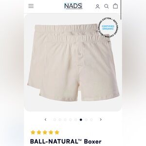NADS ball-natural boxer - pack of 2